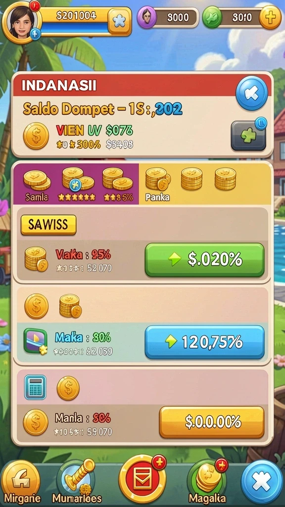Screenshot 77lucks nomor 1
